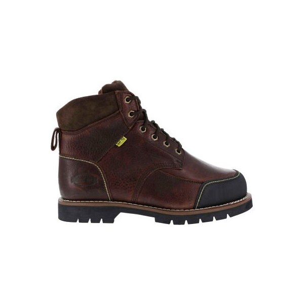 Warson Brands. Iron Age IA0163 Men's 6in Internal Met Guard Work Boot, Brown, Size 9 W IA0163-W-9 - main